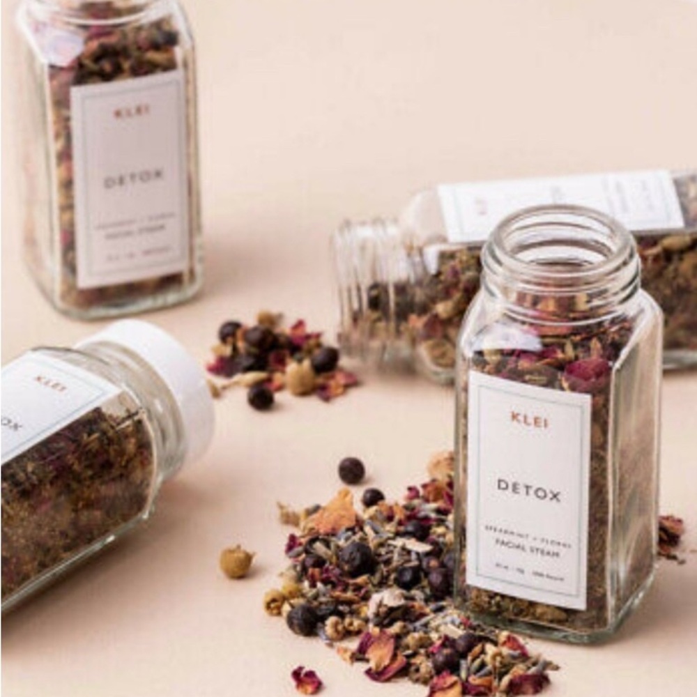 Klei Skin care Detox Peppermint and Floral Facial Steam